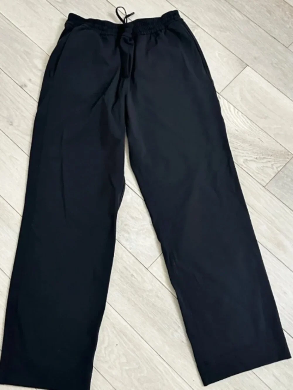 lululemon athletica Black wide leg Pants